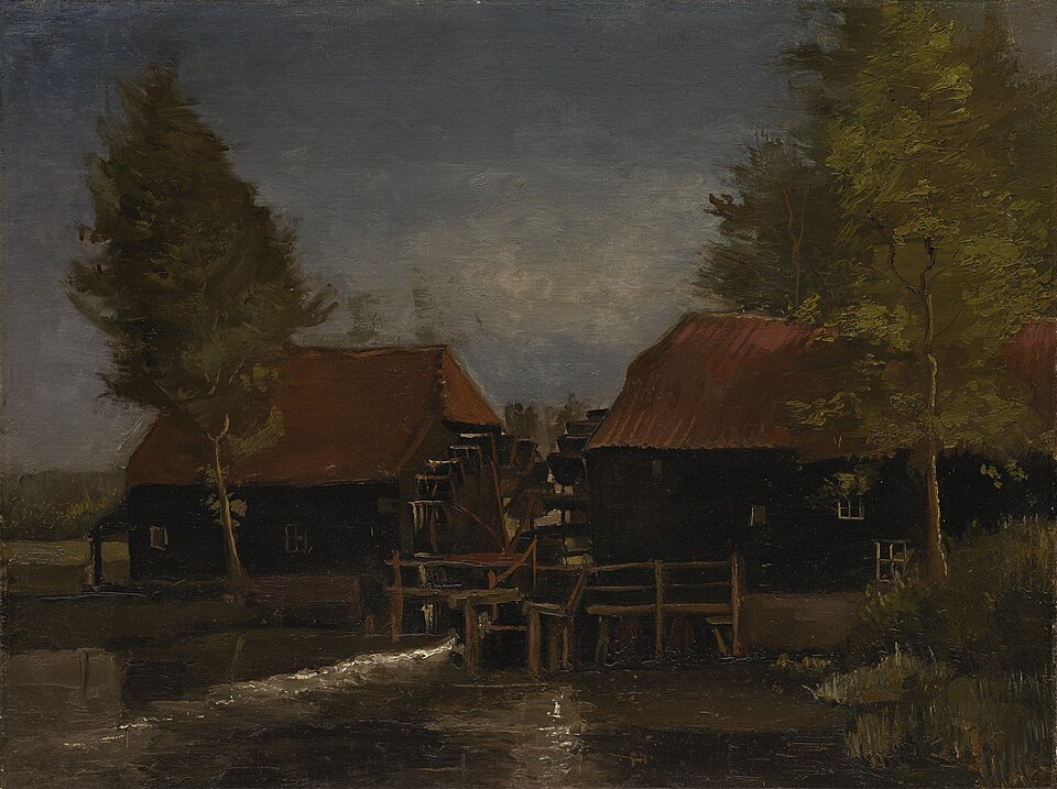 Le moulin à l'eau - Vincent van Gogh