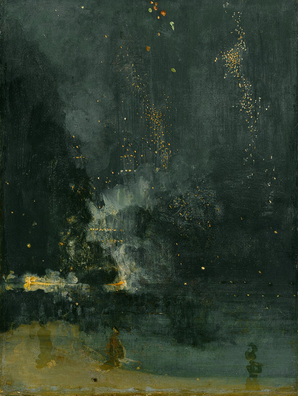 Nocturne in Schwarz und Gold: Die fallende Rakete - James McNeill Whistler