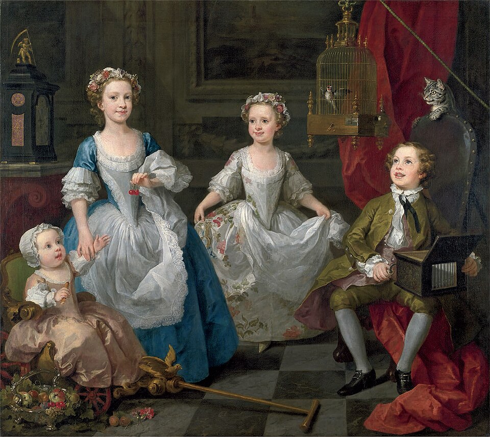 Porträt der Graham-Kinder - William Hogarth
